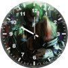 joker and harley quinn fan art za wall clock