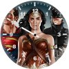justice league superman wonder woman batman ud wall clock