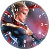 captain marvel comic book art cn wall clock