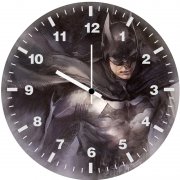 batman sketch artwork es wall clock