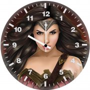 artwonder woman 0b wall clock