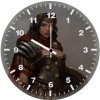 wonder woman warrior artwork n9 wall clock