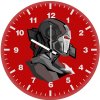 war machine minimalism w6 wall clock