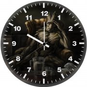 baby groot recording himself bk wall clock