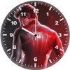 spiderman x venom art wk wall clock