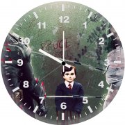 batman and joker girl zk wall clock