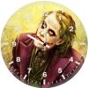 joker heath ledger art j6 wall clock
