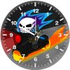 ghost rider artwork bm wall clock