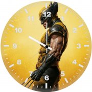 the savage wolverine tu wall clock