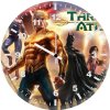 justice league throne of atlantis hf wall clock