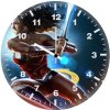 wonder woman comic hero bv wall clock