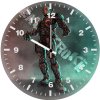 deathstroke takes the night to wall clock