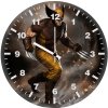 wolverine unyielding power cw wall clock