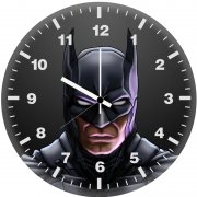 batman in the shadows 9v wall clock