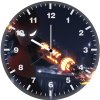 iron spider suit artwork hd np wall clock