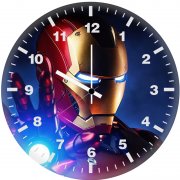 iron man stay away kb wall clock
