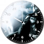 batman hero as wall clock
