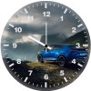 blue lamborghini urus suv new ud wall clock