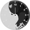 black spiderman f9 wall clock