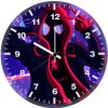 spiderverse animated cb wall clock