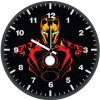 iron man minimal design 17 wall clock