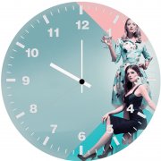 a simple favor movie movie vz wall clock