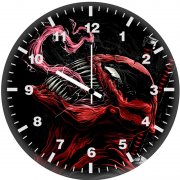 venom as deadpool art uh wall clock