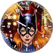 batgirl digital arts 5g wall clock