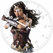5k wonder woman gal gadot 4w wall clock