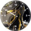 iron man art kd wall clock