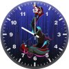 miles morales falling dm wall clock