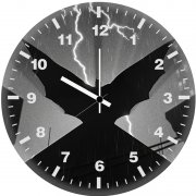 batman dark cape 5u wall clock