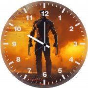 wolverine mutant mayhem um wall clock