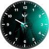 spiderman green burning ep wall clock