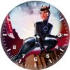 catwoman illustration nh wall clock