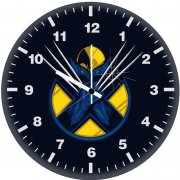 wolverine heroic stand dy wall clock