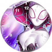 art spider gwen 3g wall clock