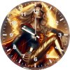 supergirl as greek goddess li wall clock