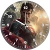 superman symbol of strength and valor 4f wall clock
