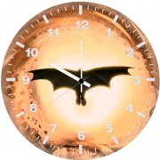 batman cape xk wall clock