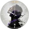 remembering chadwick boseman h1 wall clock
