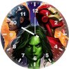 iron man captain america she hulk n0 wall clock