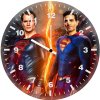 supermen exploring multiverse mirrors k7 wall clock