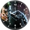 joker arkham origins it wall clock