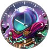 mysterio king of illusion w0 wall clock