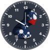 cosmic spiderman minimalism ha wall clock