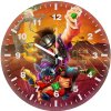 omnitrix and star lord style 8n wall clock