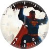superman saving th wall clock