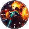 captain marvel fire k0 wall clock