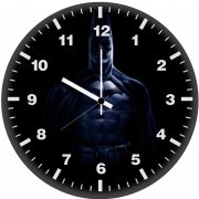 batman at the helm cv wall clock